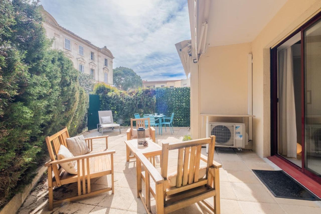 3p Garden-level With Pool Apartment Cannes